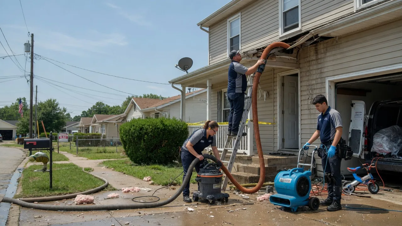 Water Damage Restoration in Battle Ground, IN near me